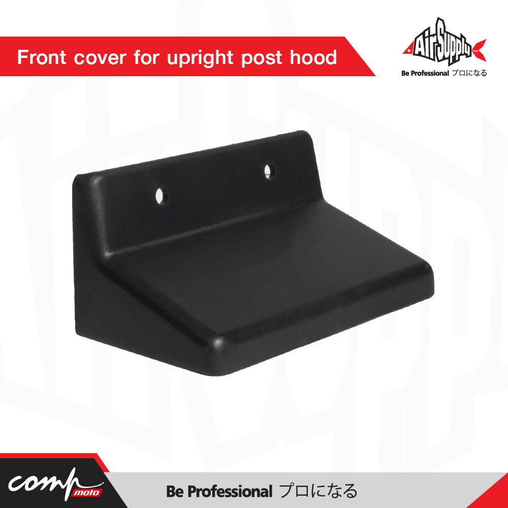 Front cover for upright post hood 1